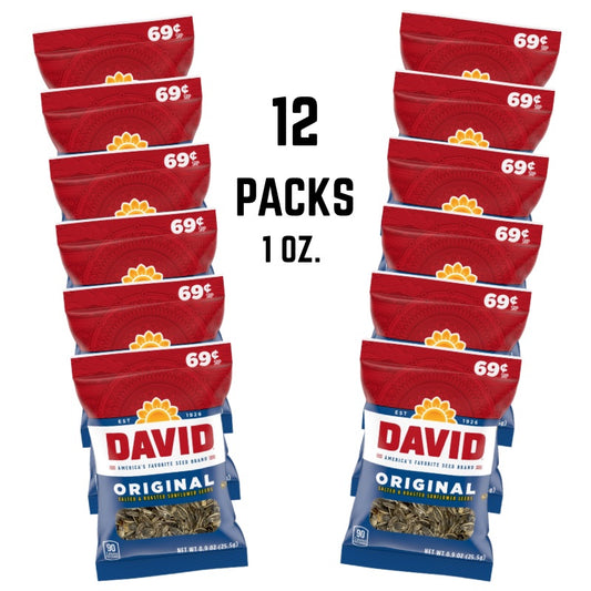 12 DAVID Seeds Refill Packs