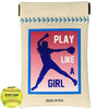 Play Like A Girl Softball Sack