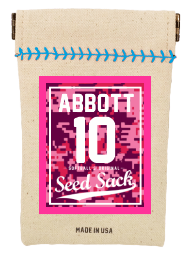 Personalized Softball Seed Sack
