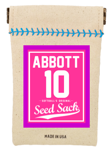 Personalized Softball Seed Sack