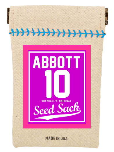 Personalized Softball Seed Sack