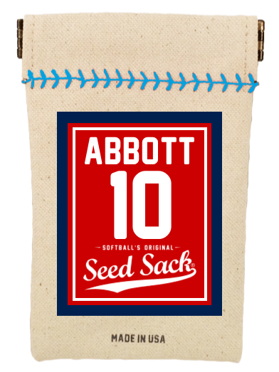 Personalized Softball Seed Sack