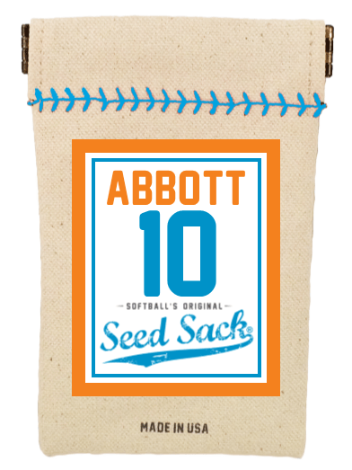 Personalized Softball Seed Sack