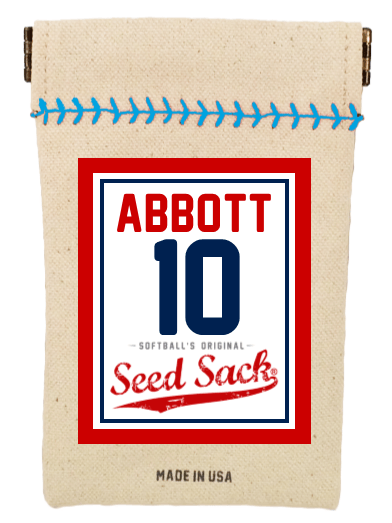 Personalized Softball Seed Sack
